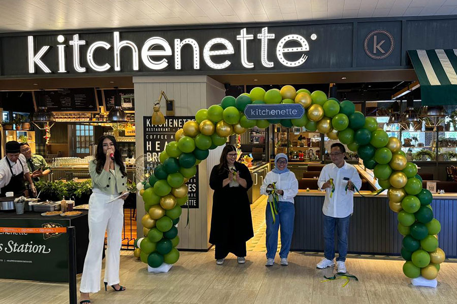 Gerai Kitchenette ke-10 yang dibuka di DP Mall Semarang.