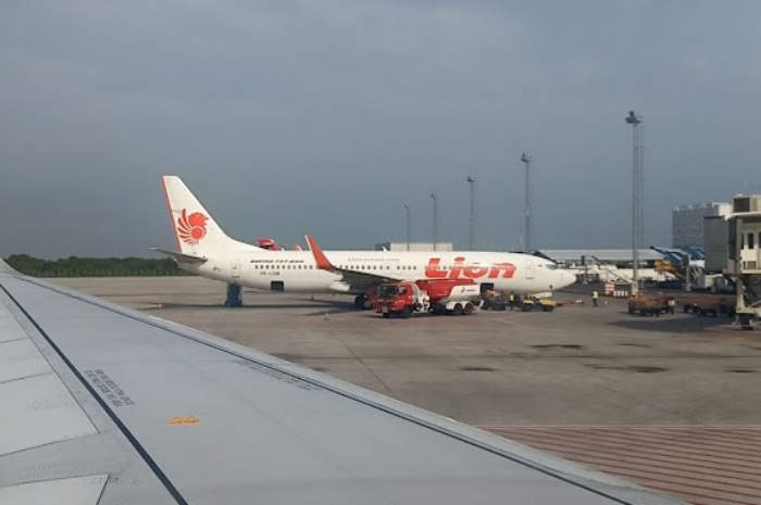 Ilustrasi pesawat Lion Air.