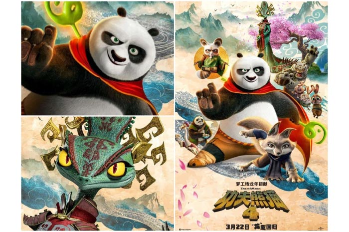 Film animasi Kungfu Panda 4 sudah tayang di bioskop Semarang.