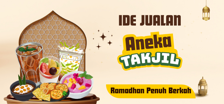 Aneka menu takjil Ramadan