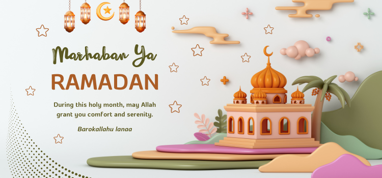 Ilustrasi marhaban ya Ramadan