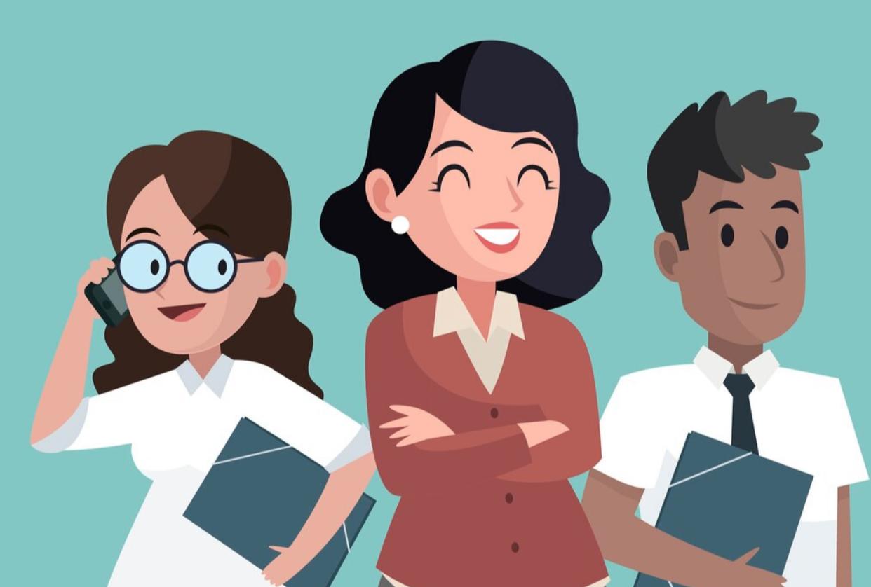 Ilustrasi pegawai negeri