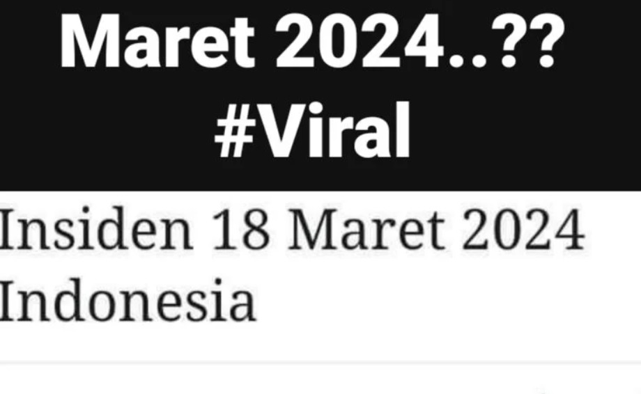 Viral Tanggal 18 Maret