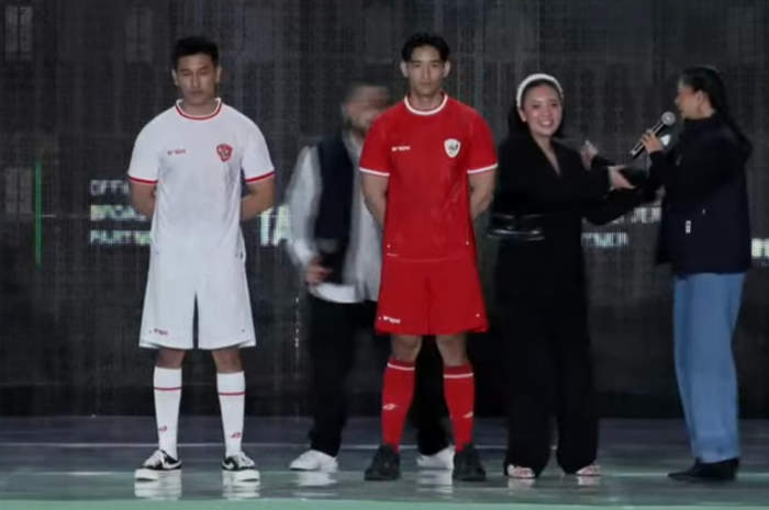 Peluncuran jersey baru Timnas Indonesia