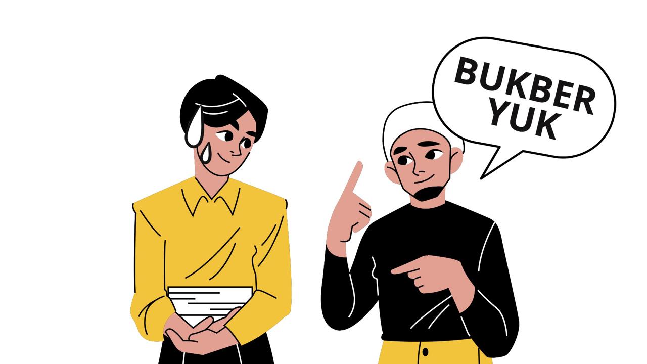 Ilustrasi penggambaran ajakan bukber