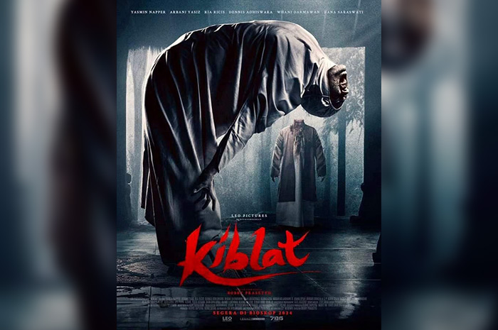 Poster film &lsquo;Kiblat&rsquo; yang kontroversi dan mendapat protes keras dari MUI.