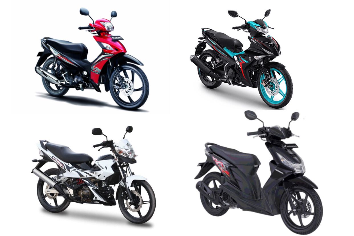 Berbagai jenis motor yang harga bekasnya di sekitar 3 Jutaan