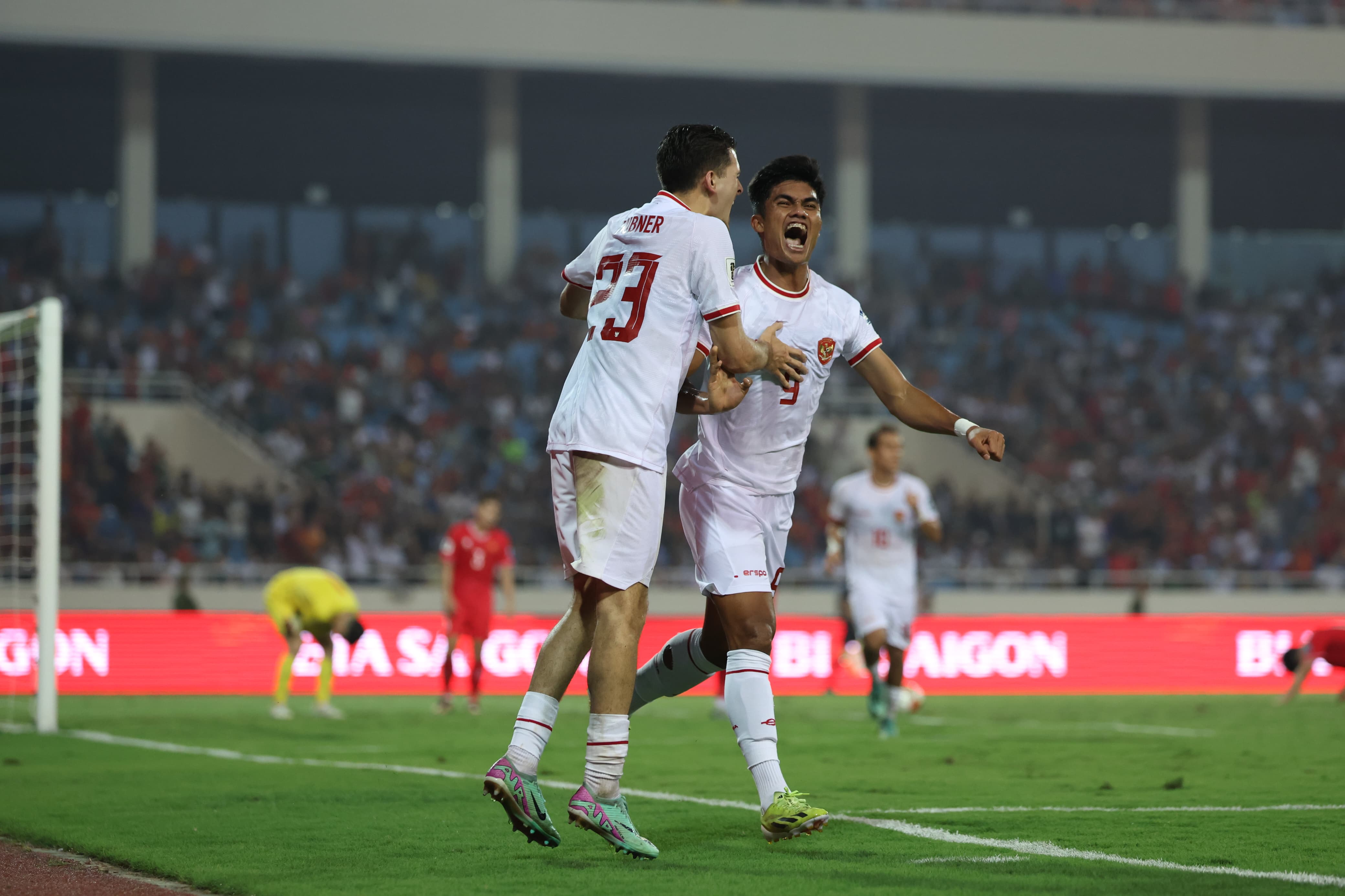 Indonesia menang di Hanoi