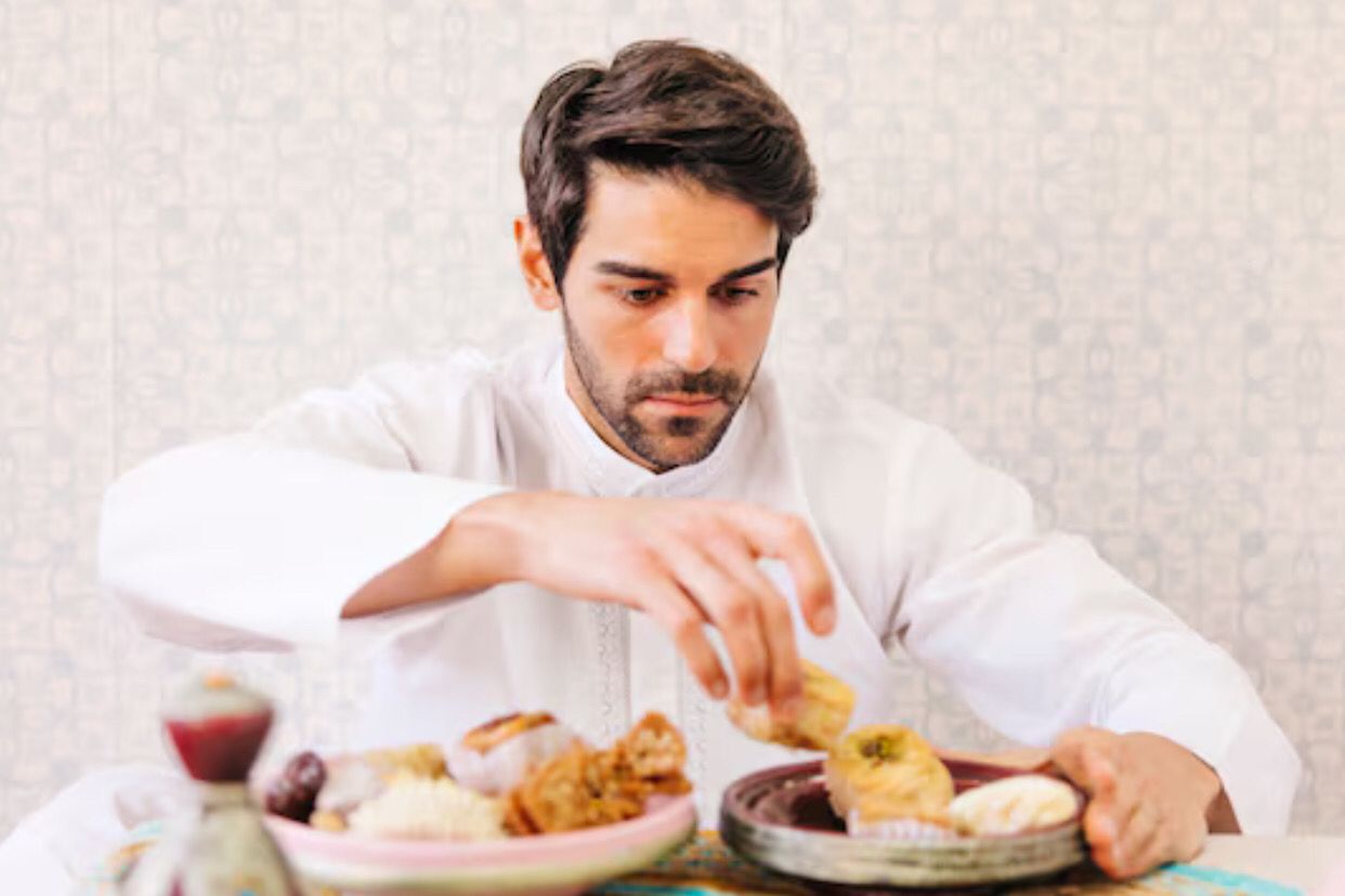 Ilustrasi sahur di bulan ramadhan