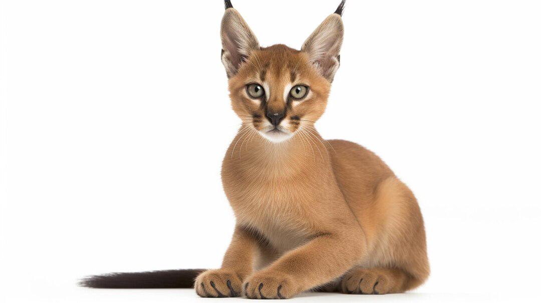 Ilustrasi jenis Kucing Caracal