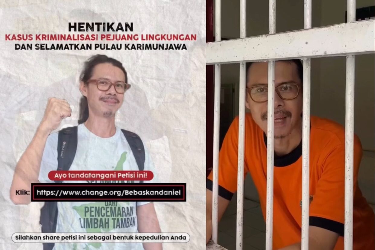 Sosok Daniel Frits, mantan dosen yang dipenjara karena menolak kerusakan lingkungan