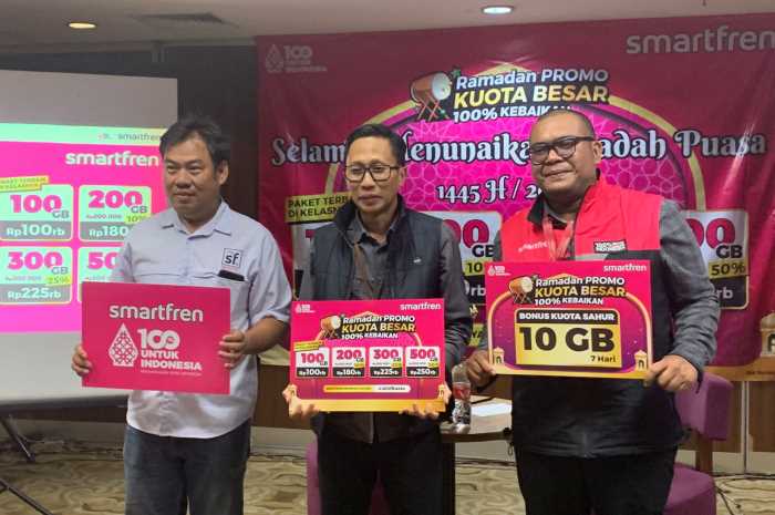 Smartfren memberikan Promo Kuota Besar dengan diskon hingga 50 persen M. IQBAL AMAR/JAWA POS RADAR SEMARANG