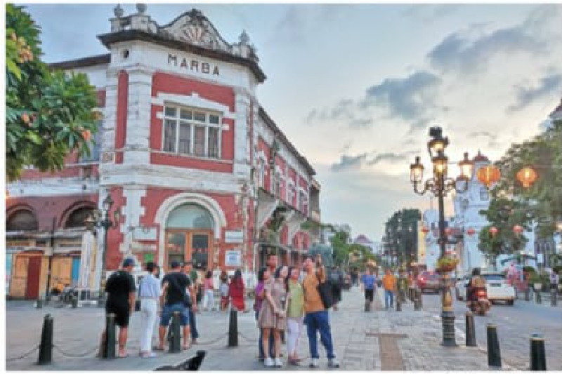 Destinasi wisata Kota Lama Semarang merupakan salah satu wisata yang paling sering dikunjungi.