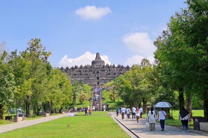 Dokumentasi Candi Borobudur.  (ROFIK SYARIF G P/RADAR SEMARANG)