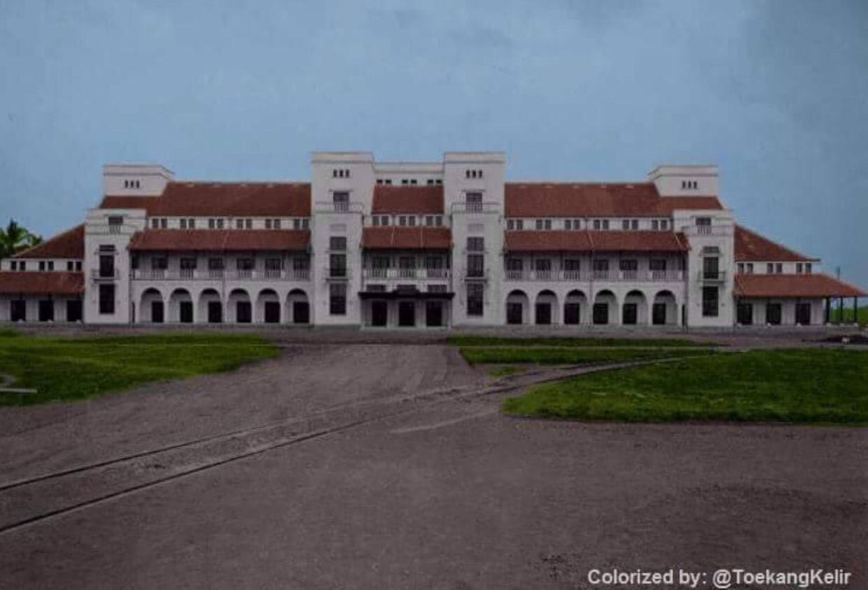 Foto Gedung SCS Tegal, Colorized