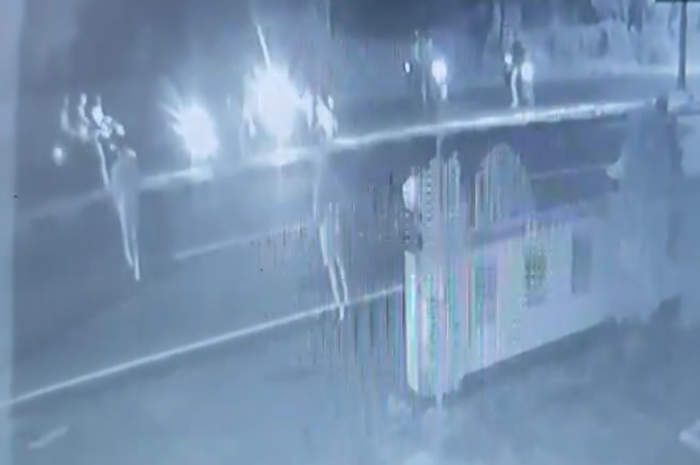Tangkapan layar CCTV