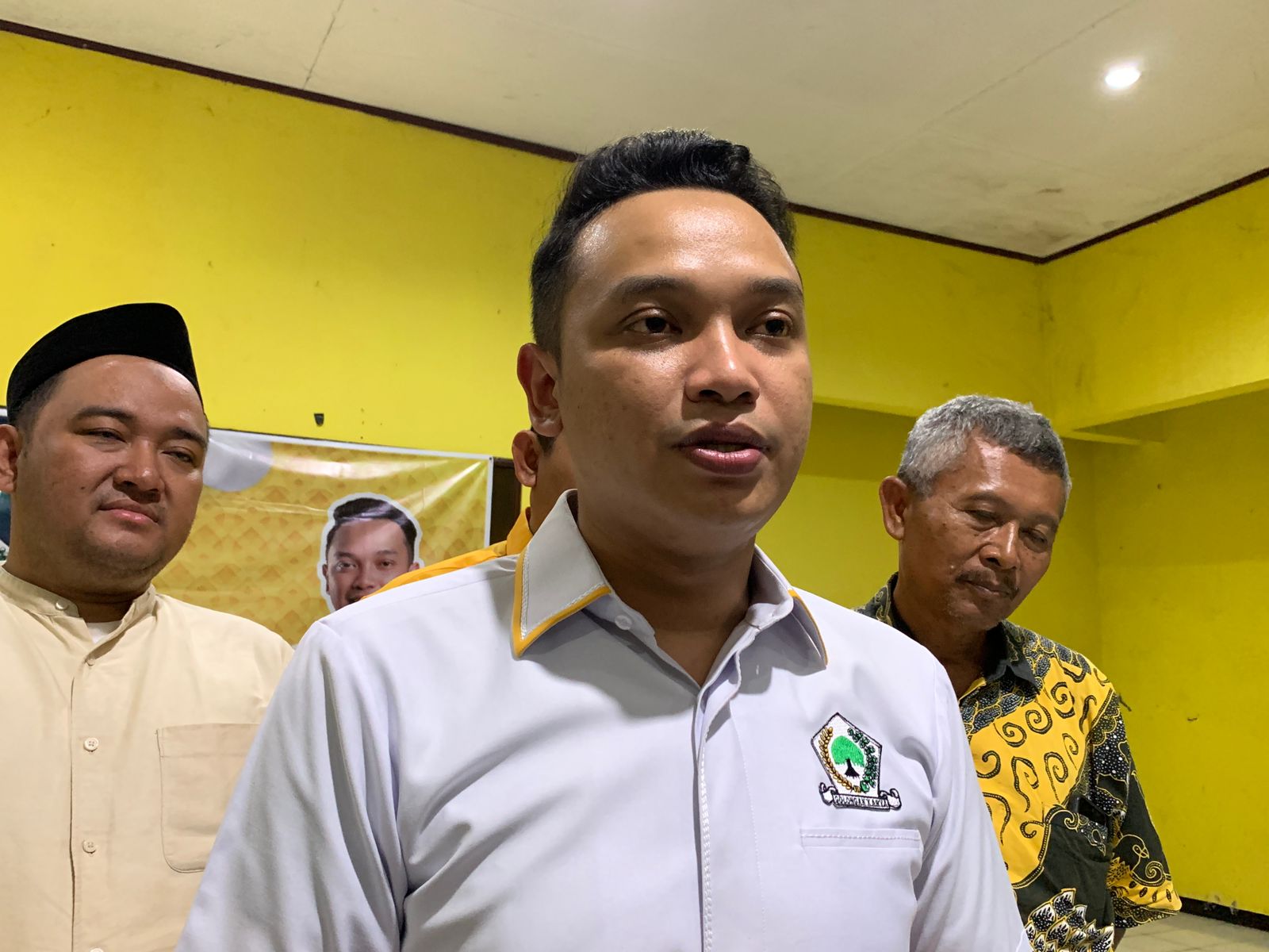 Ketua DPD Golkar Kendal Bagus Bimo Alit. DEVI KHOFIFATUR RIZQI/ JAWA POS RADAR SEMARANG