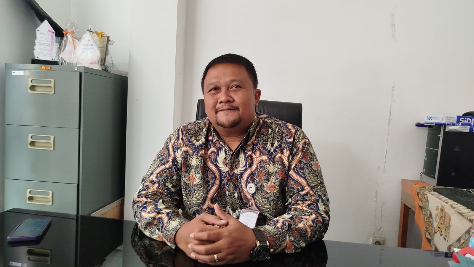 Ketua KPU Kabupaten Semarang, Bambang Setyono