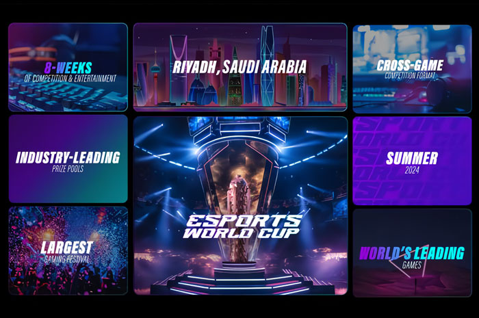 Daftar game yang akan dipertandingkan di Piala Dunia Esports 2024.