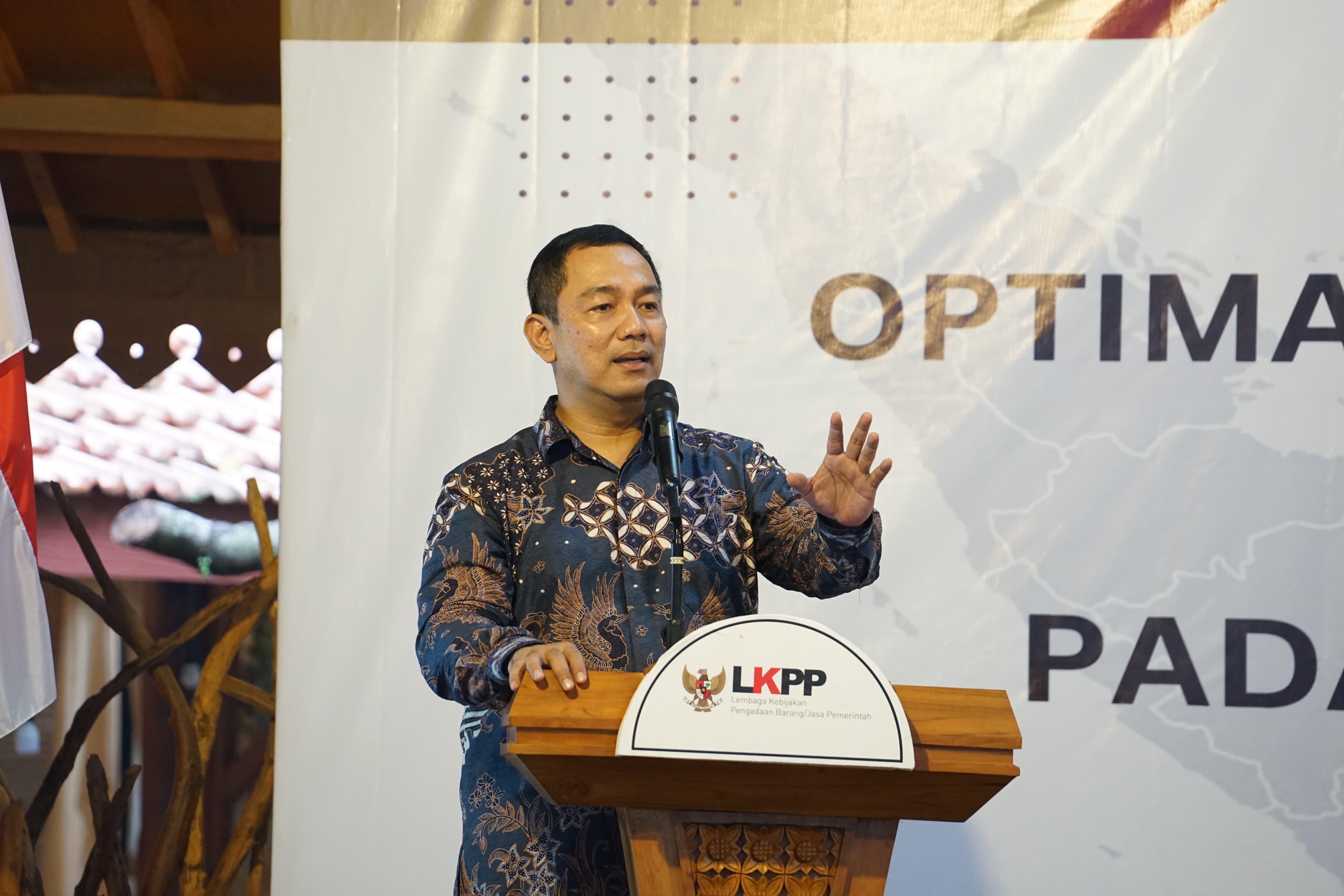 Kepala LKPP RI, Hendrar Prihadi ketika melakukan kunjungan kerja ke Kabupaten Purworejo
