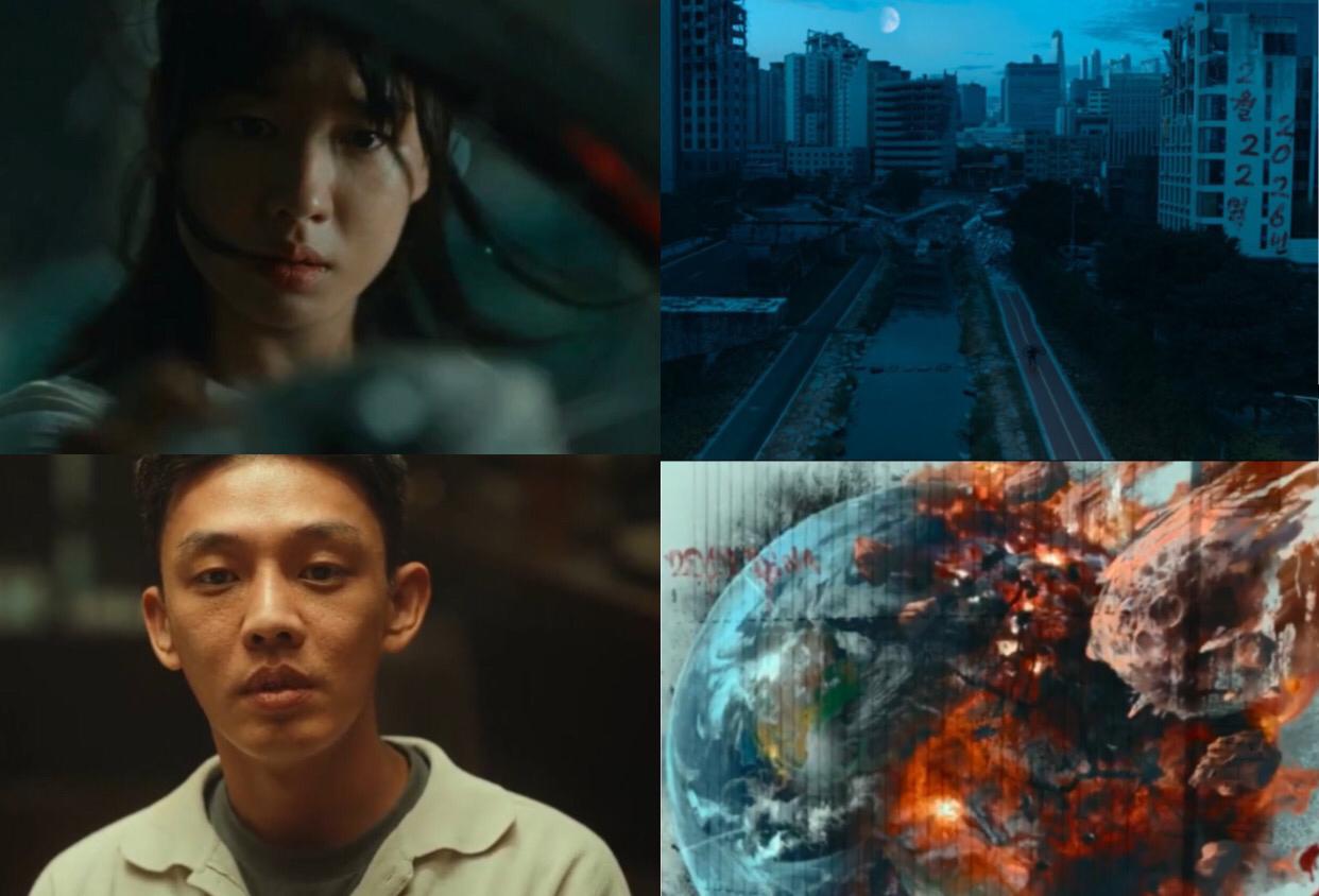 Beberapa cuplikan dari series Goodbye Earth yang tayang di Netflix