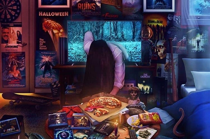 Ilustrasi film horor terbaru bulan Mei 2024 tayang di Netflix.