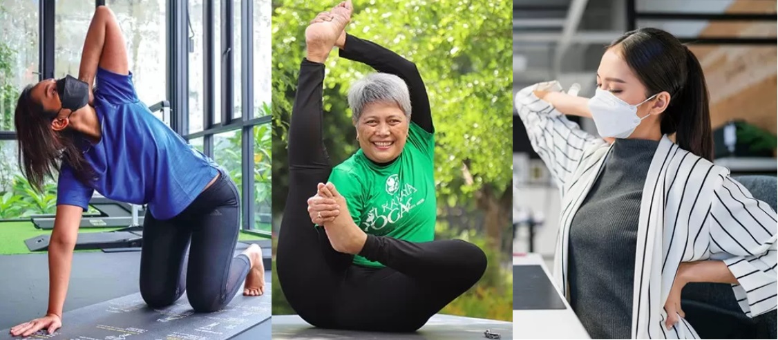 Kolase Gerakan Peregangan