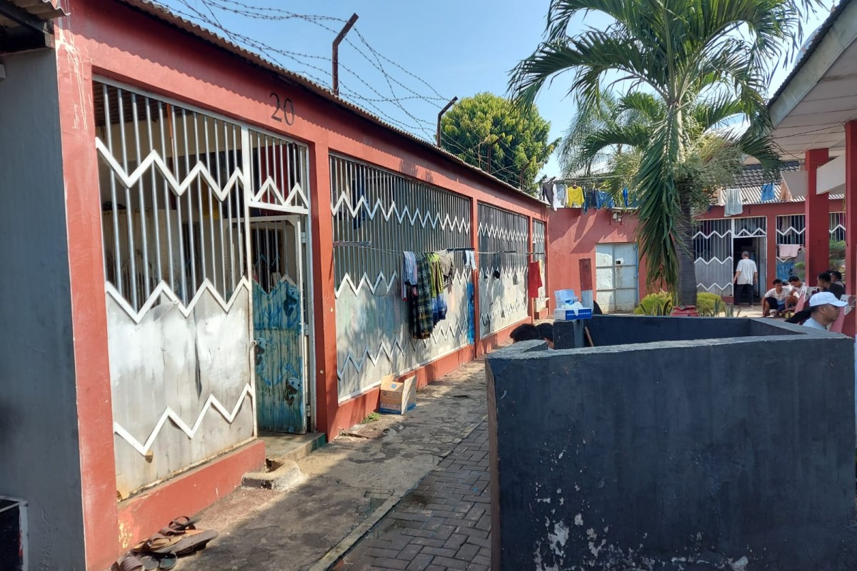 Kondisi blok lapas Kedungpane Semarang. (Istimewa)