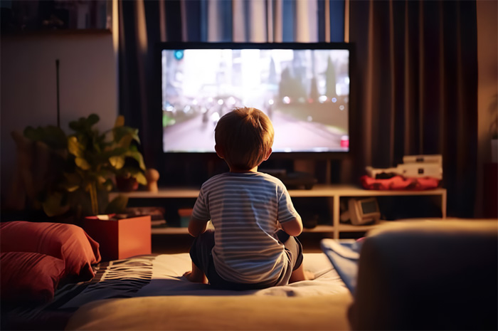 Ilustrasi film olahraga untuk anak-anak yang bagus.