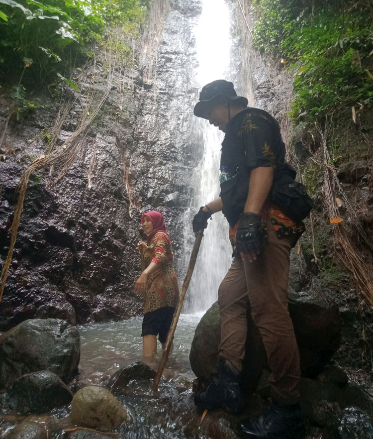 PEMANDANGAN INDAH&nbsp; : Curug Kedung Kudhu Kalipepe Pudakpayung yang terlihat begitu indah.