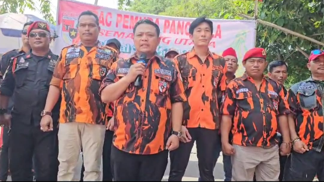 Dukungan untuk Bambang Eko disuarakan Pemuda Pancasila PAC Semarang Utara.
