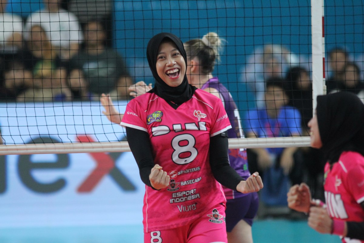 MMegawati Hangestri akan langsung bentrol lawan Yolla Yuliana di laga perdana Proliga 2024 Seri Palembang. (Baskoro Septiadi/Jawa Pos Radar Semarang)