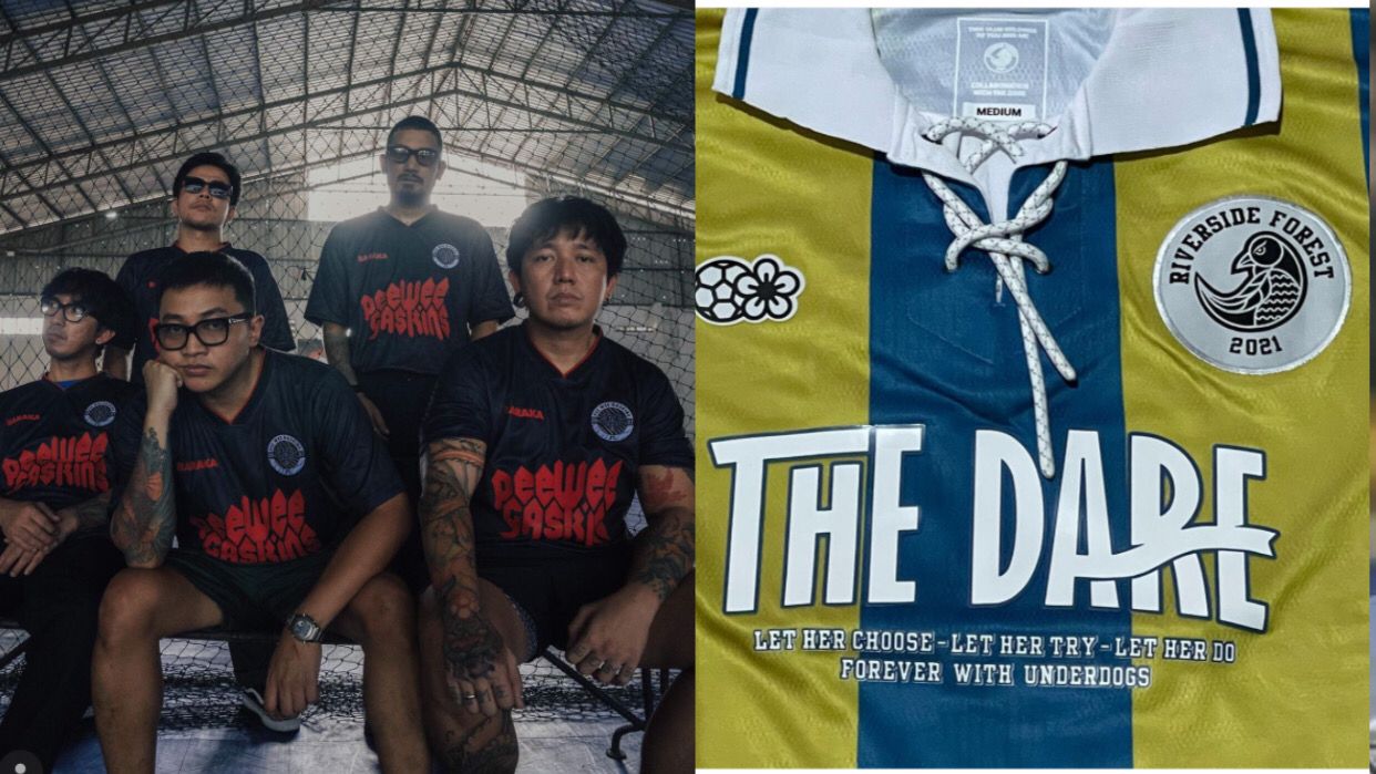 Jersey dari Pee Wee Gaskins dan The Dare