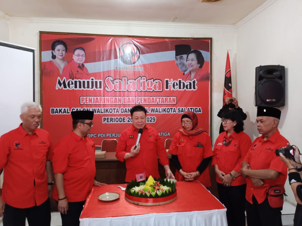 Sejumlah nama tokoh masyarakat mulai bermunculan dalam bursa Pilwalkot Salatiga 2024 salah satunya lewat PDIP. (Dhinar Sasongko/Jawa Pos Radar Semarang)