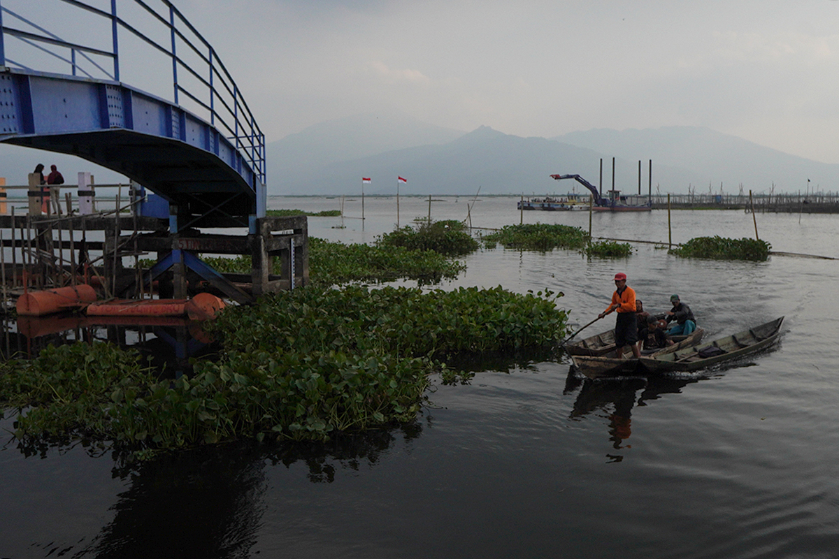 Danau Rawa Pening. (Dokumentasi Baskoro Septiadi/Jawa Pos Radar Semarang)