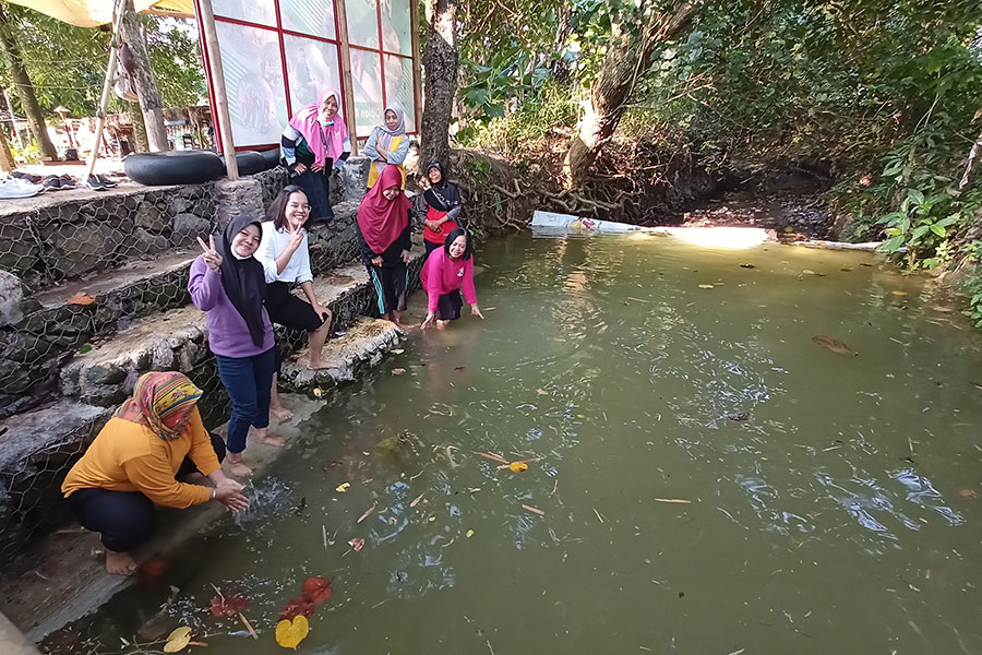 MASIH ASRI : Kawasan Kedung Winong, masih asri dan coba dijual sebagai tempat wisata baru di Kota Semarang.
