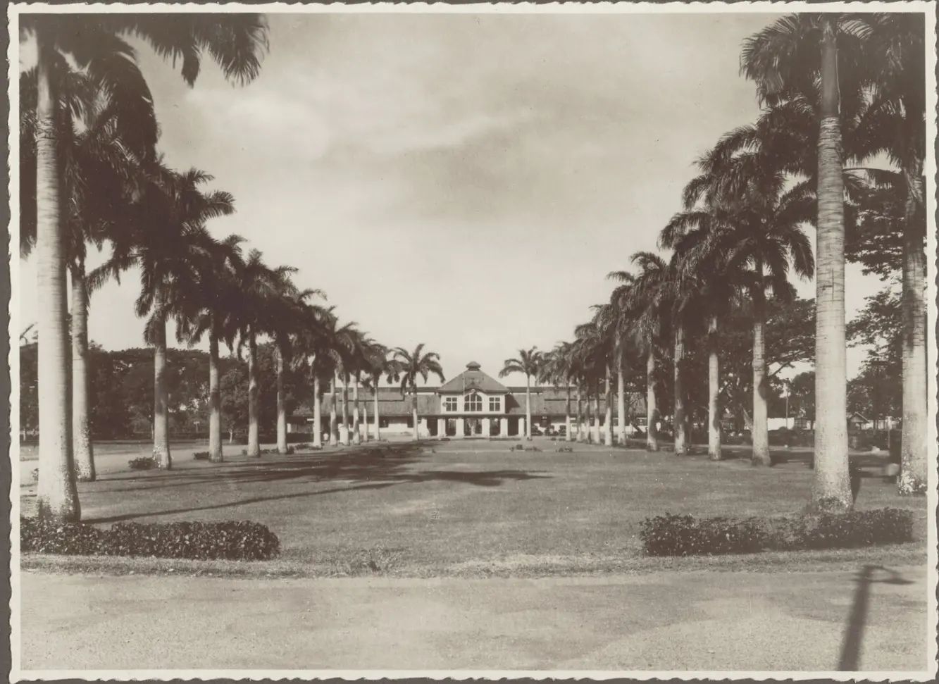 Stasiun Tegal dari Wilhelmina Park