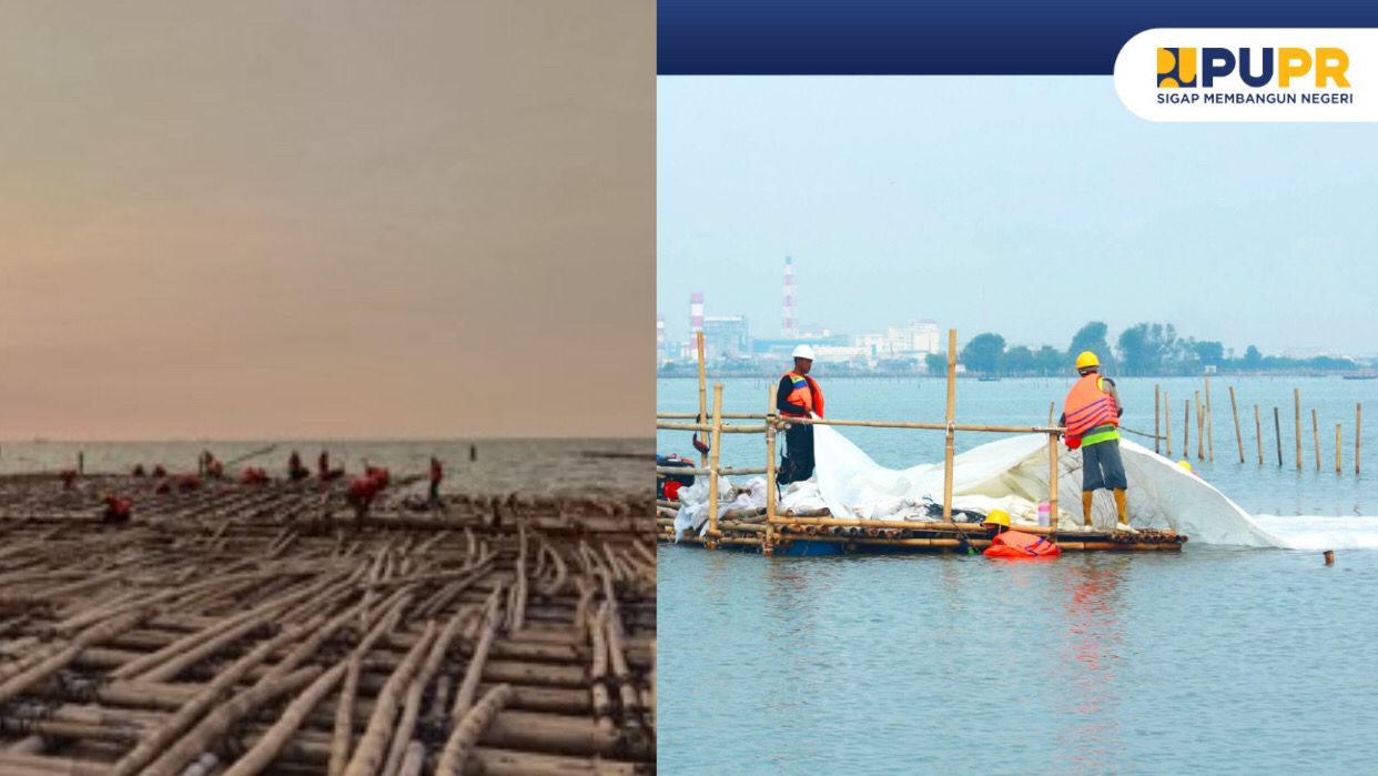 Proyek Jalan Tol Semarang- Demak ini Menggunakan Bambu Sebagai Bahan Baku Pembuatan Jalan