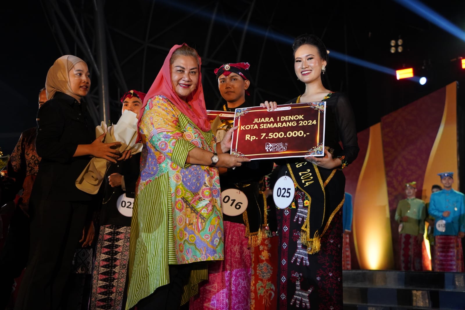Grand Final Denok Kenang 2024 digelar di Taman Indonesia Kaya Semarang, Sabtu (18/5) malam.