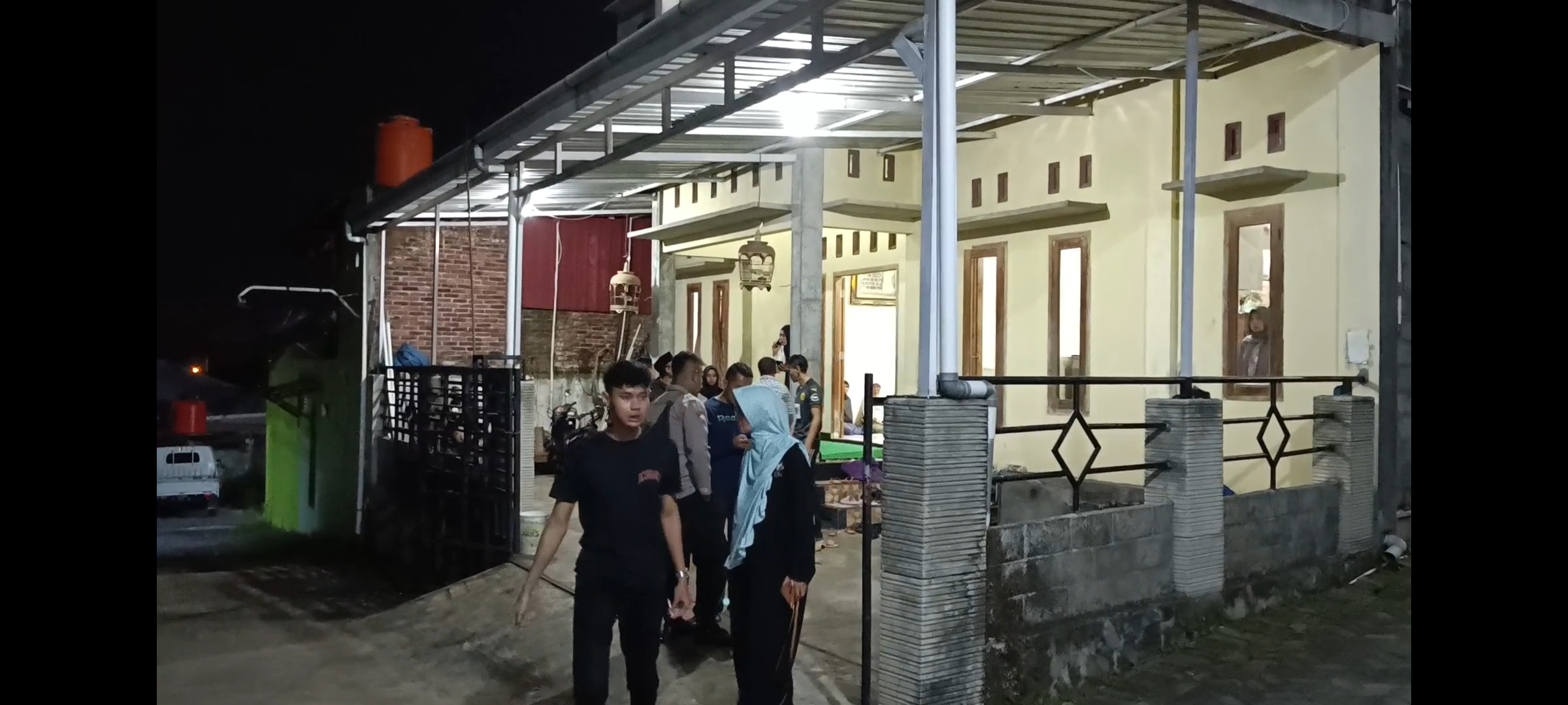 Kondisi kediaman korban di Dusun Jetak, Desa Duren, Kecamatan Bandungan