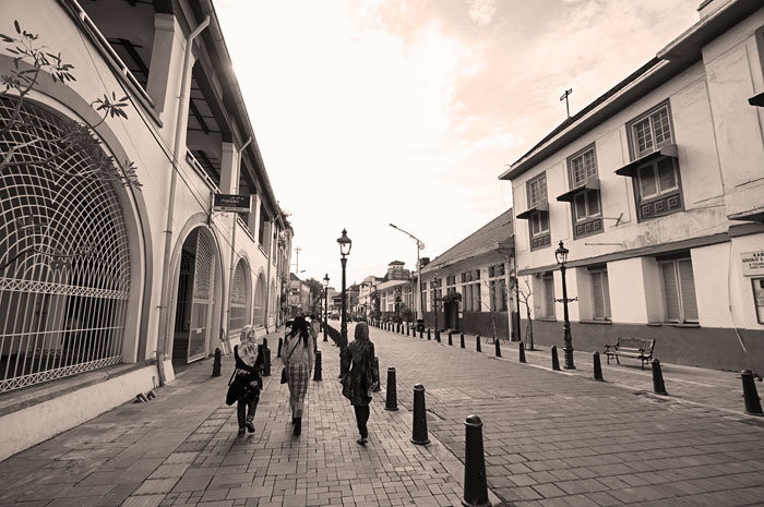 Jejak sejarah Kota Lama Semarang, di kota Atlas Jawa Tengah.