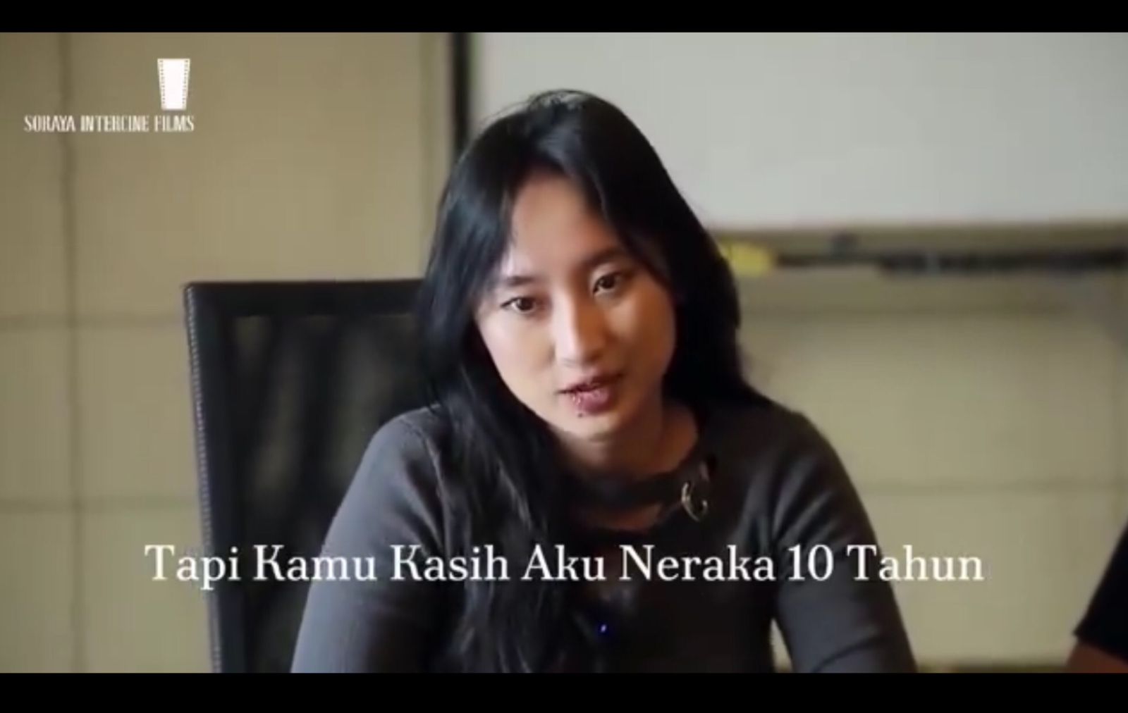 Cuplikan video Nimas yang diupload oleh Soraya Intercine Films