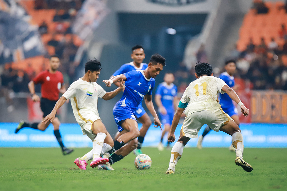 Penampilan PSIS di International Match RCTI Sports Kamis (30/5/2024) malam. (PSIS FC Official)
