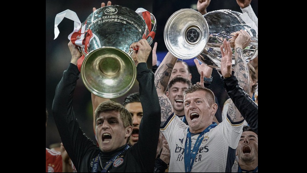 Toni Kroos raih juara UCL