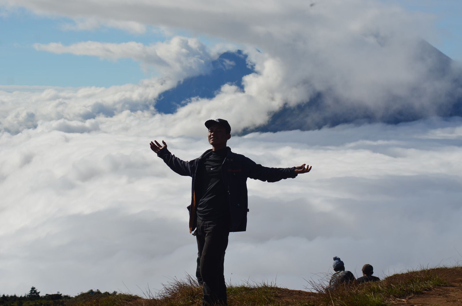 Lautan awan Gunung Prau
