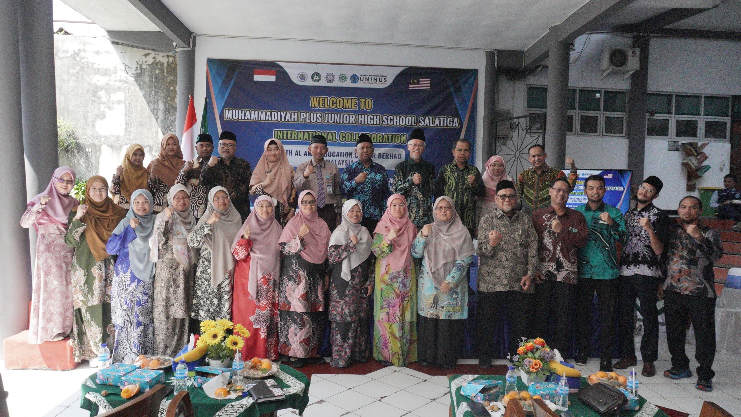 SMP Muhammadiyah Plus Salatiga mendapatkan kesempatan istimewa dengan kunjungan 18 Kepala Sekolah Malaysia, yang terasosiasi dalam naungan Al Amin Education Center Berhad, Malaysia.