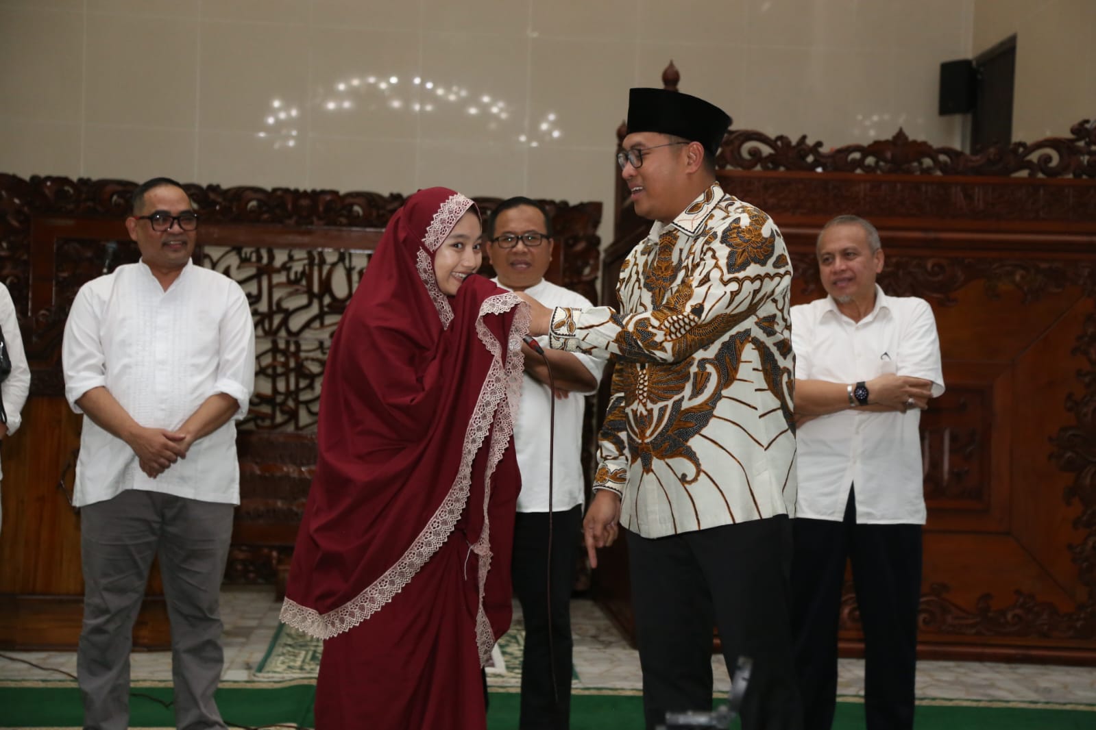Sudaryono saat silaturahmi di Unissula, Jumat (7/6) sore.