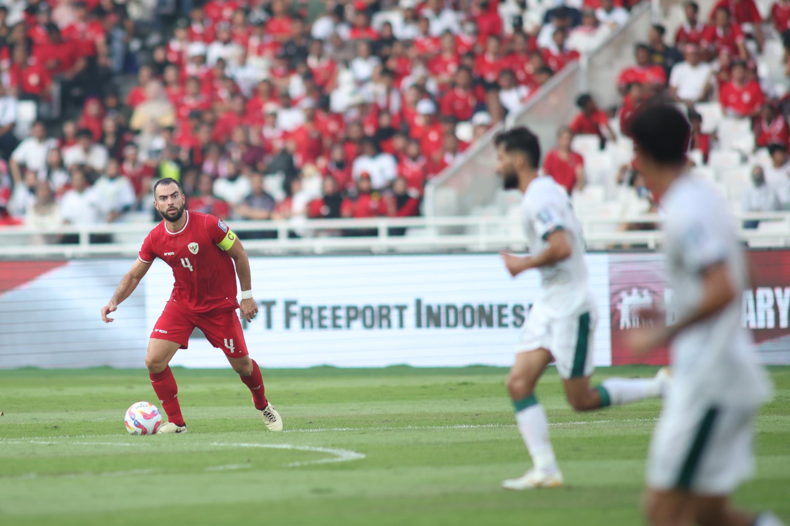 Timnas Indonesia saat Hadapi Irak