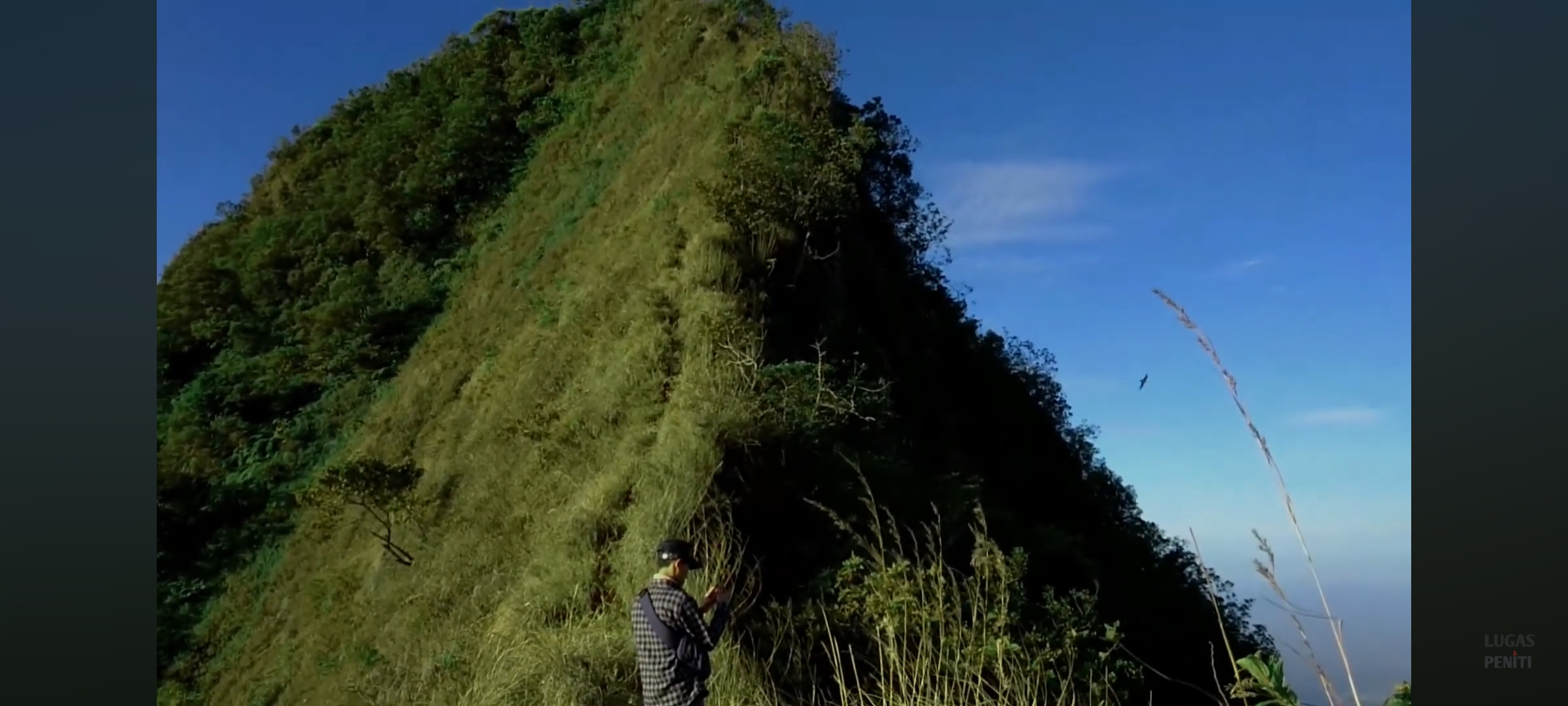 Jalur Naga di sebelum Puncak Gajah Mungkur