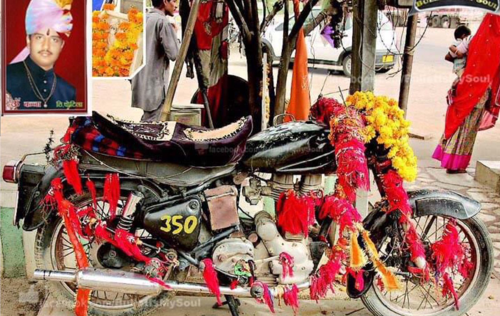 Bullet Baba, Sepeda Motor Royal Enfield yang Dipuja di India